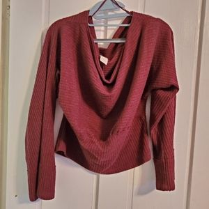 Free People off the shoulder sweater